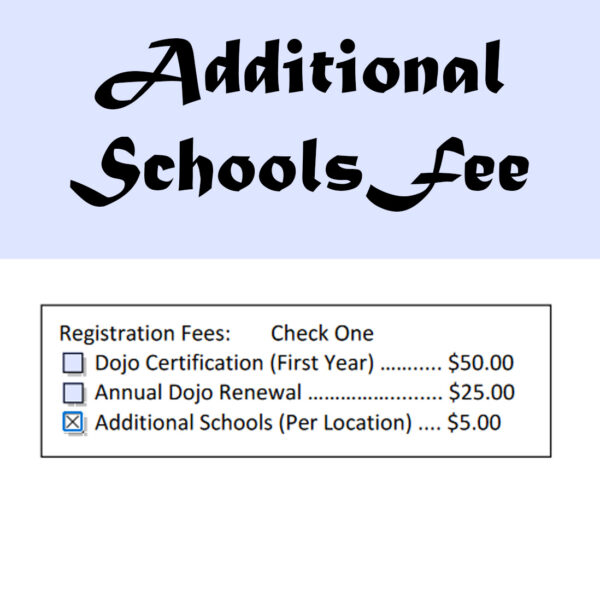Additional Schools Fee