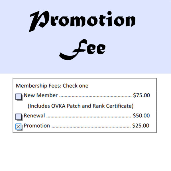 Member Promotion Fee