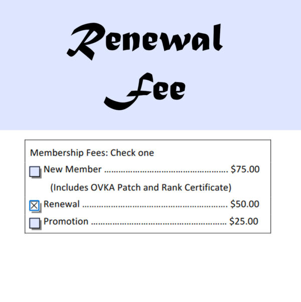 Membership Renewal Fee