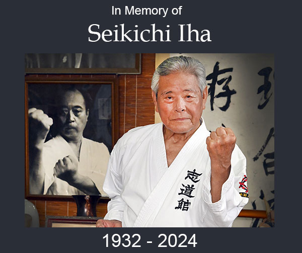 Seikichi Iha, Hanshi 10th Dan